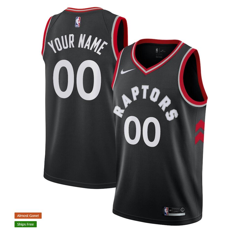 Mens Toronto Raptors Nike 2019 Nike Black Statement Edition Jersey